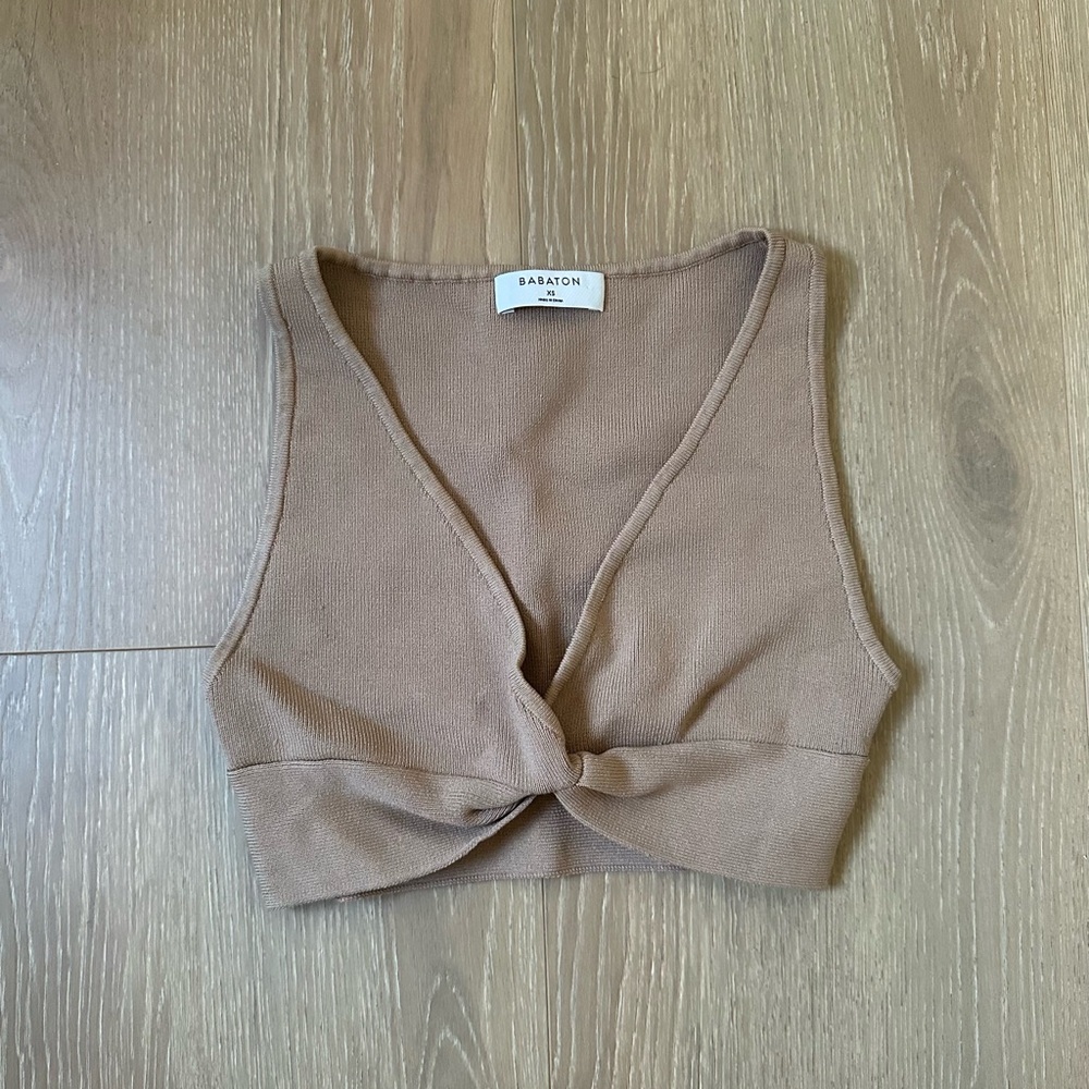 Aritzia Twist-Front Top